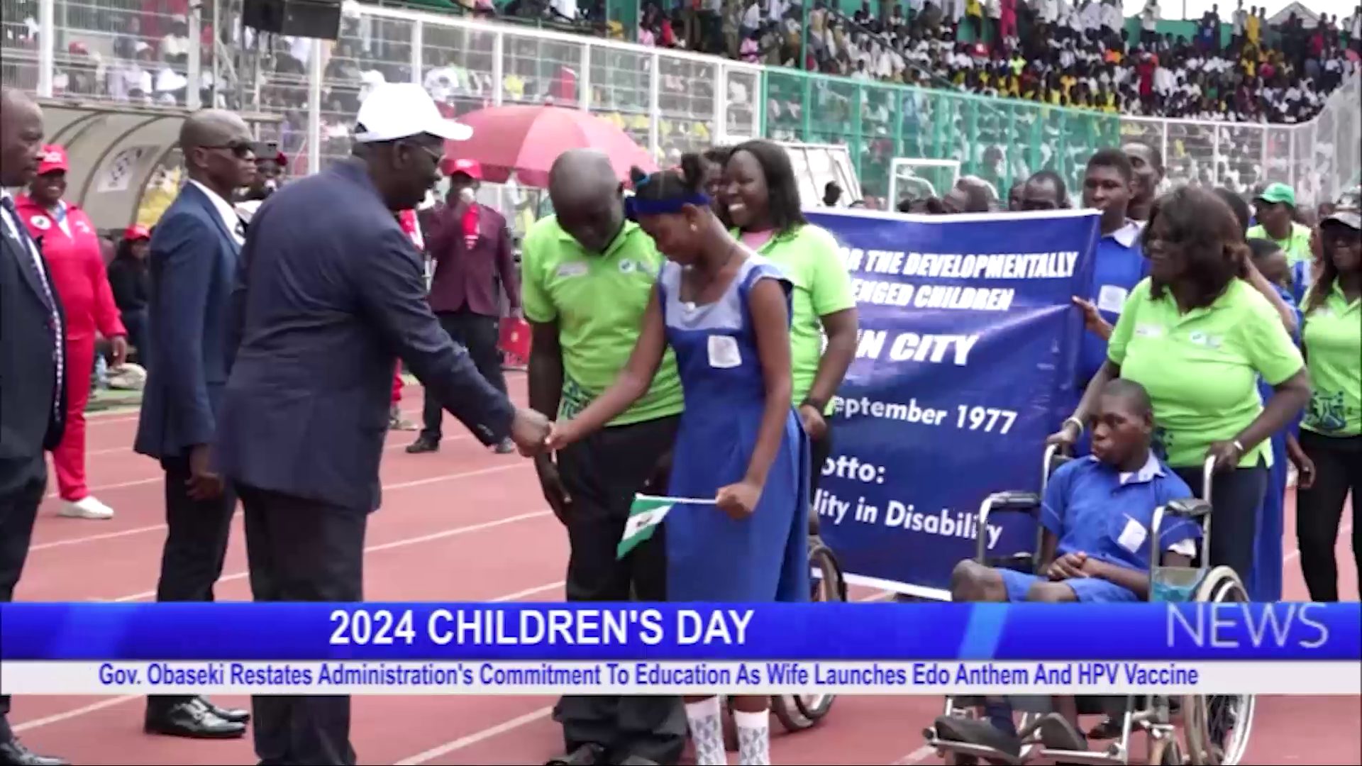 2024 CHILDREN’S DAY: Gov. Obaseki Restates Administration’s Commitment To Education As Wife Launches Edo Anthem And HPV Vaccine