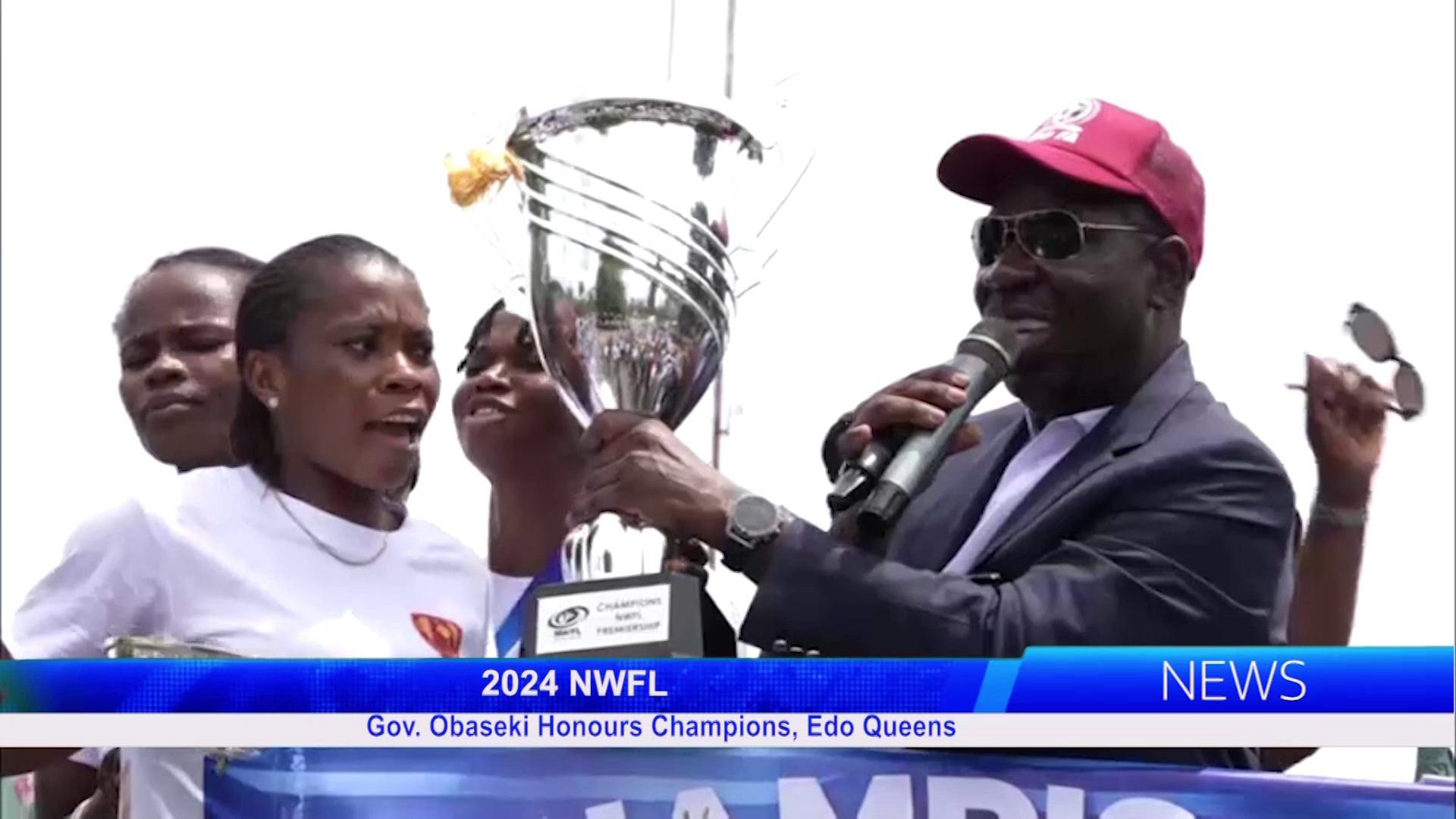 2024 NWFL: Gov. Obaseki Honours Champions, Edo Queens