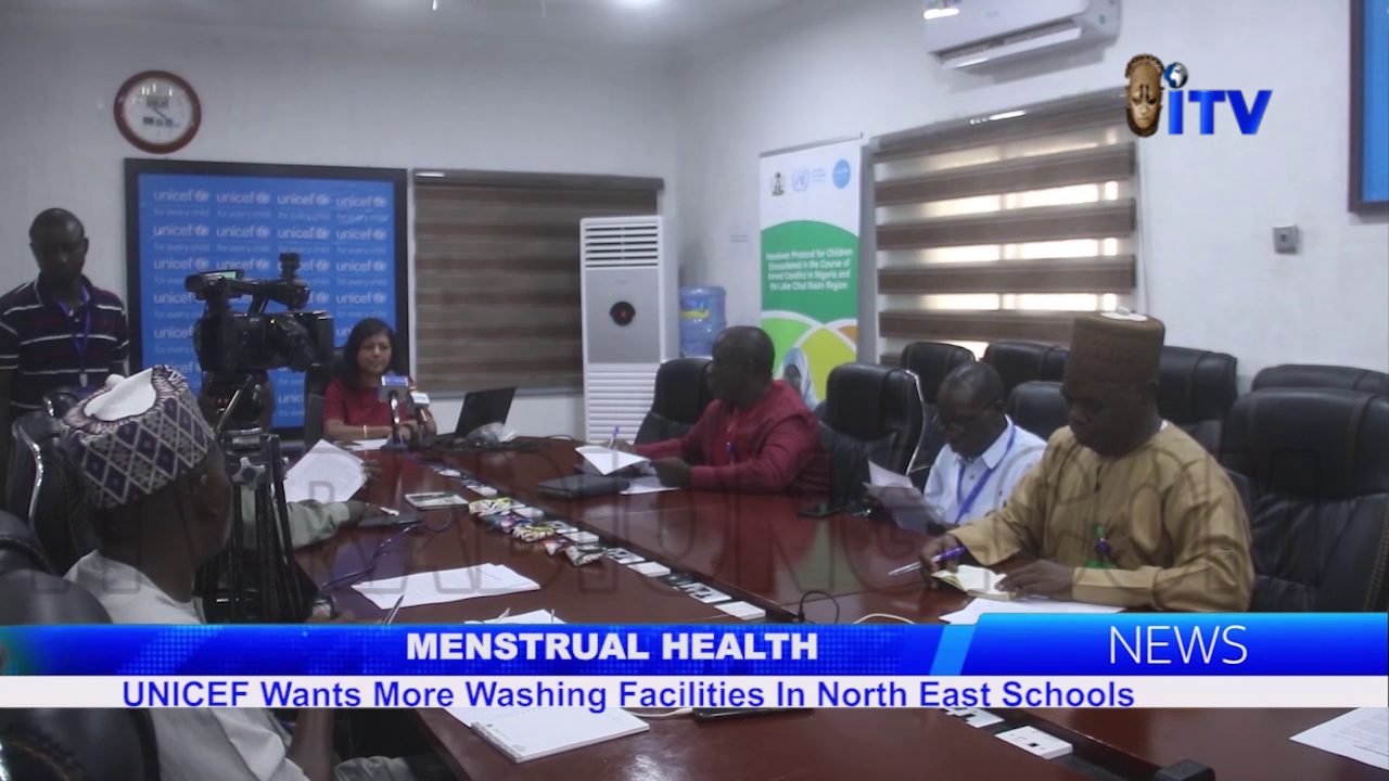 Menstrual Health: UNICEF Wants More Washing Facilities In North East Schools
