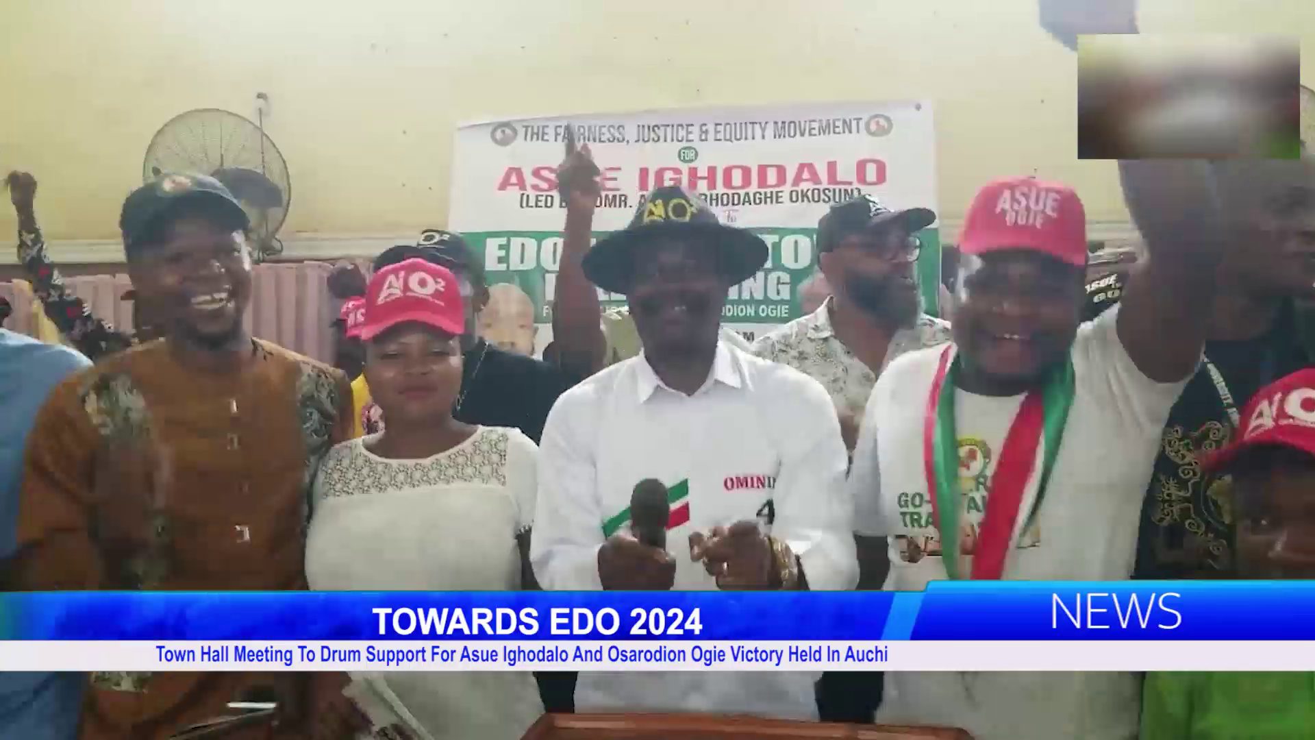 Town Hall Meeting To Drum Support For Asue Ighodalo And Osarodion Ogie Victory Held In Auchi