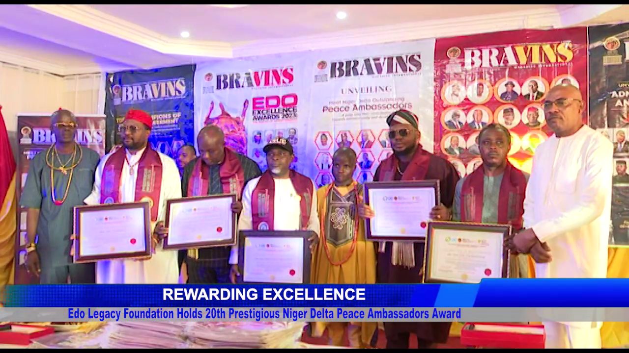 Edo Legacy Foundation Holds 20th Prestigious Niger Delta Peace Ambassadors Award