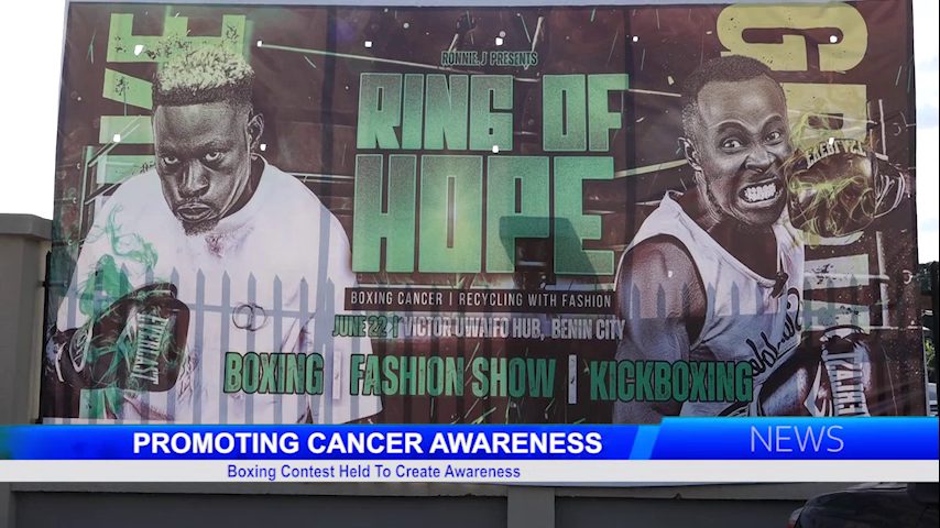 Boxing Contest Held To Create Cancer Awareness
