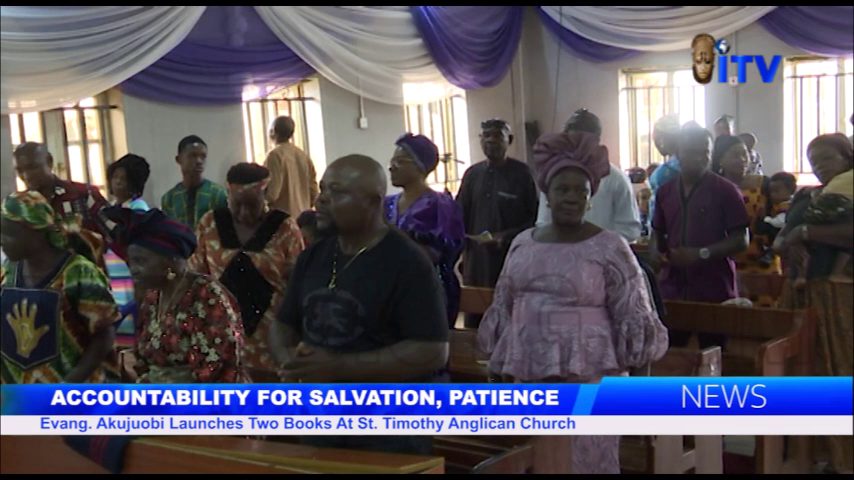 Accountability For Salvation: Evang. Akujuobi Launches Two Books At St. Timothy Ang. Church