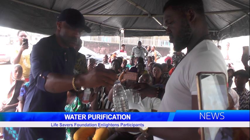 Water Purification: Life Savers Foundation Enlightens Participants
