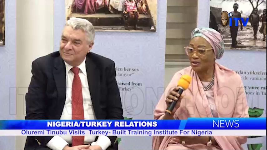 Nigeria/Turkey Relations: Oluremi Tinubu Visits Turkey-Built Training Institute For Nigeria