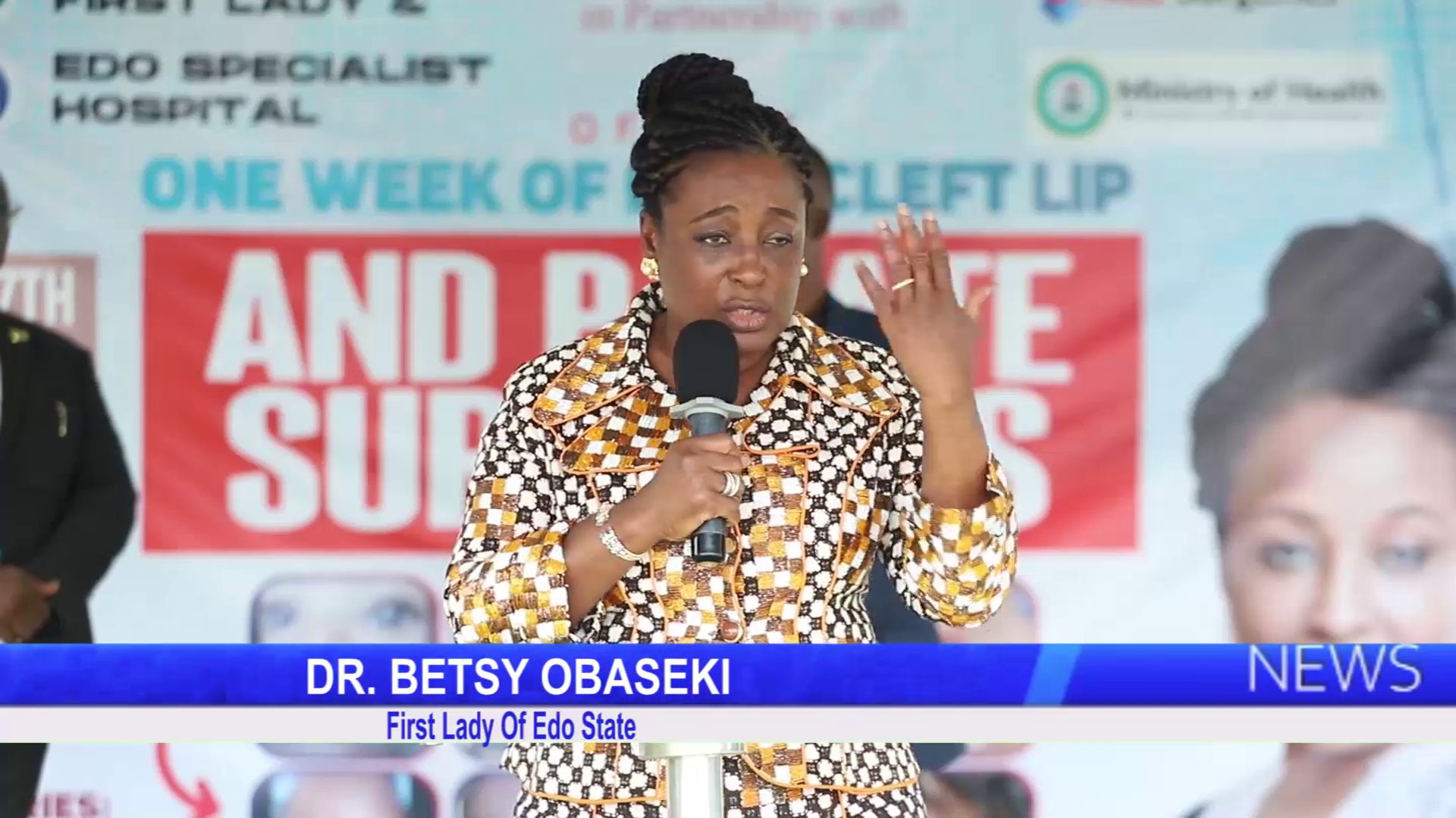 Free Cleft Lip And Palate Surgery: Dr. Betsy Obaseki Urges Residents To Take Advantage Of Ongoing Exercise