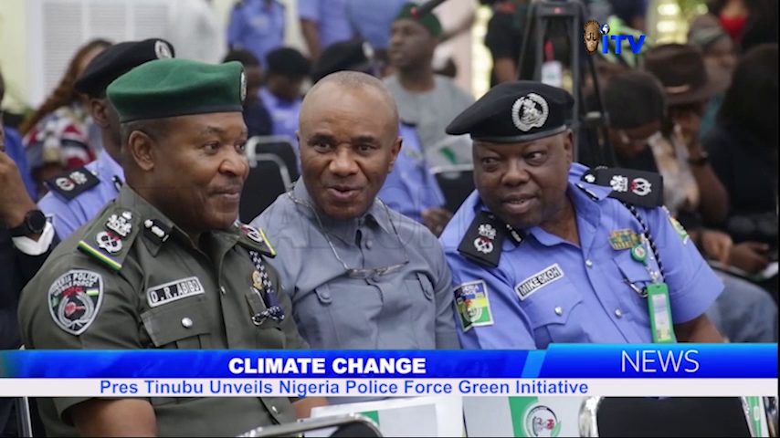 Climate Change: Pres. Tinubu Unveils Nigeria Police Force Green Initiative