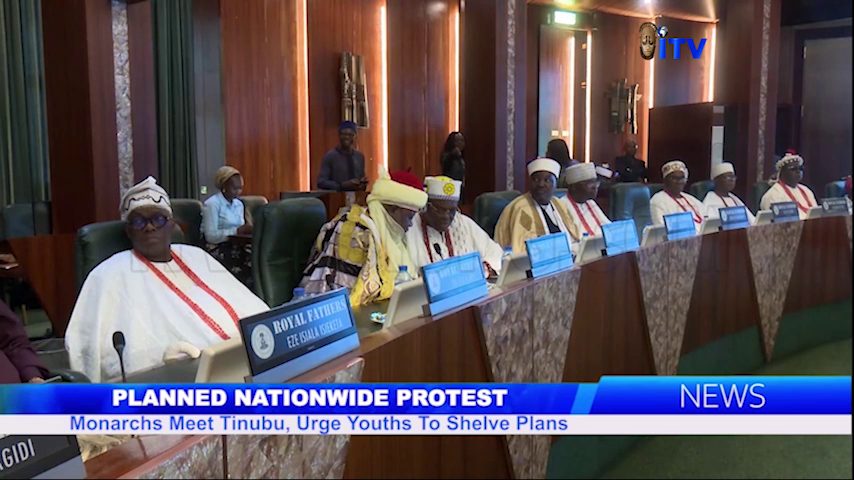 Planned Nationwide Protest: Monarchs Meet Tinubu, Urge Youths To Shelve Plans