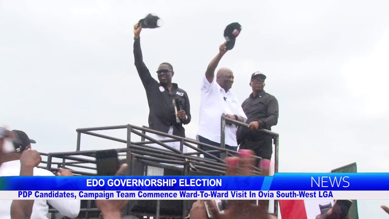 PDP Candidates, Campaign Team Commence Ward-To-Ward Visit In Ovia South-West LGA