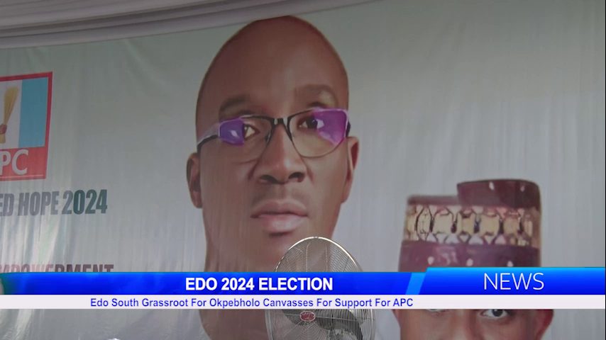 Edo 2024 Election: Edo South Grassroot For Okpebholo Canvasses For Support For APC