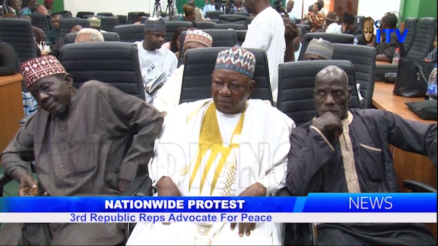 Nationwide Protest: 3rd Republic Reps Advocate For Peace