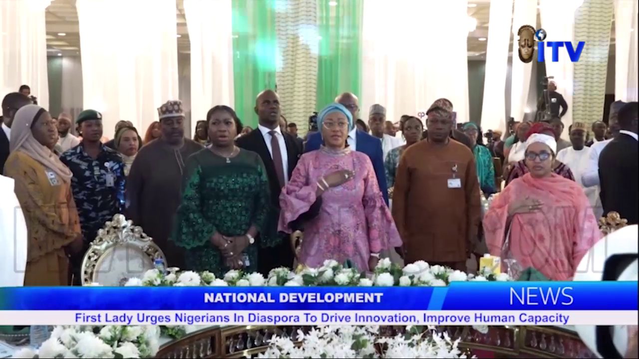 First Lady Urges Nigerians In Diaspora To Drive Innovation, Improve Human Capacity