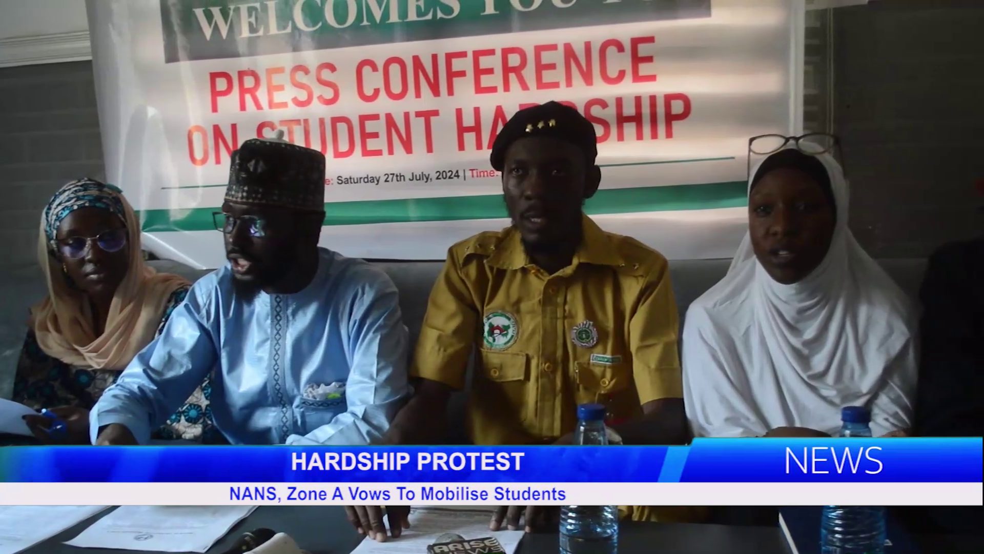 Hardship Protest: NANS, Zone A Vows To Mobilise Students