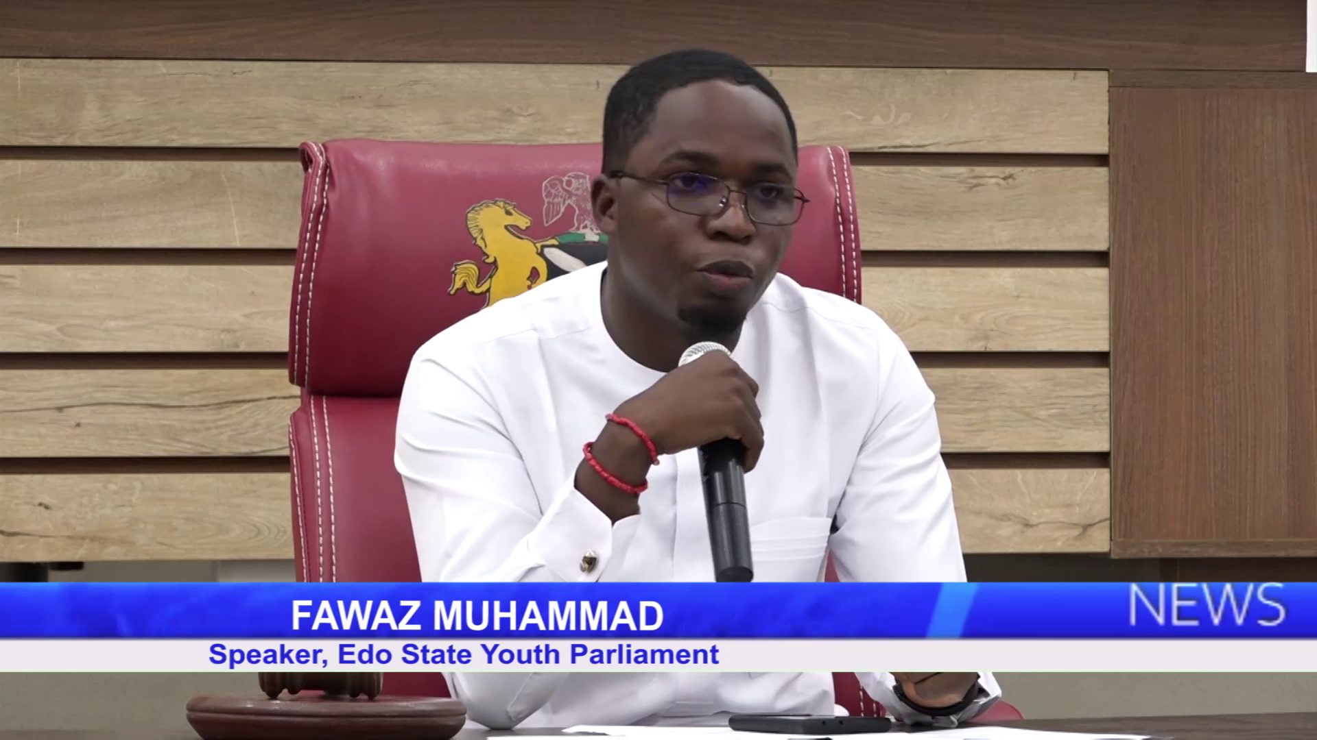 Second Assembly Of Edo Youth Parliament Inaugurated, Fawaz Muhammad Emerges Speaker