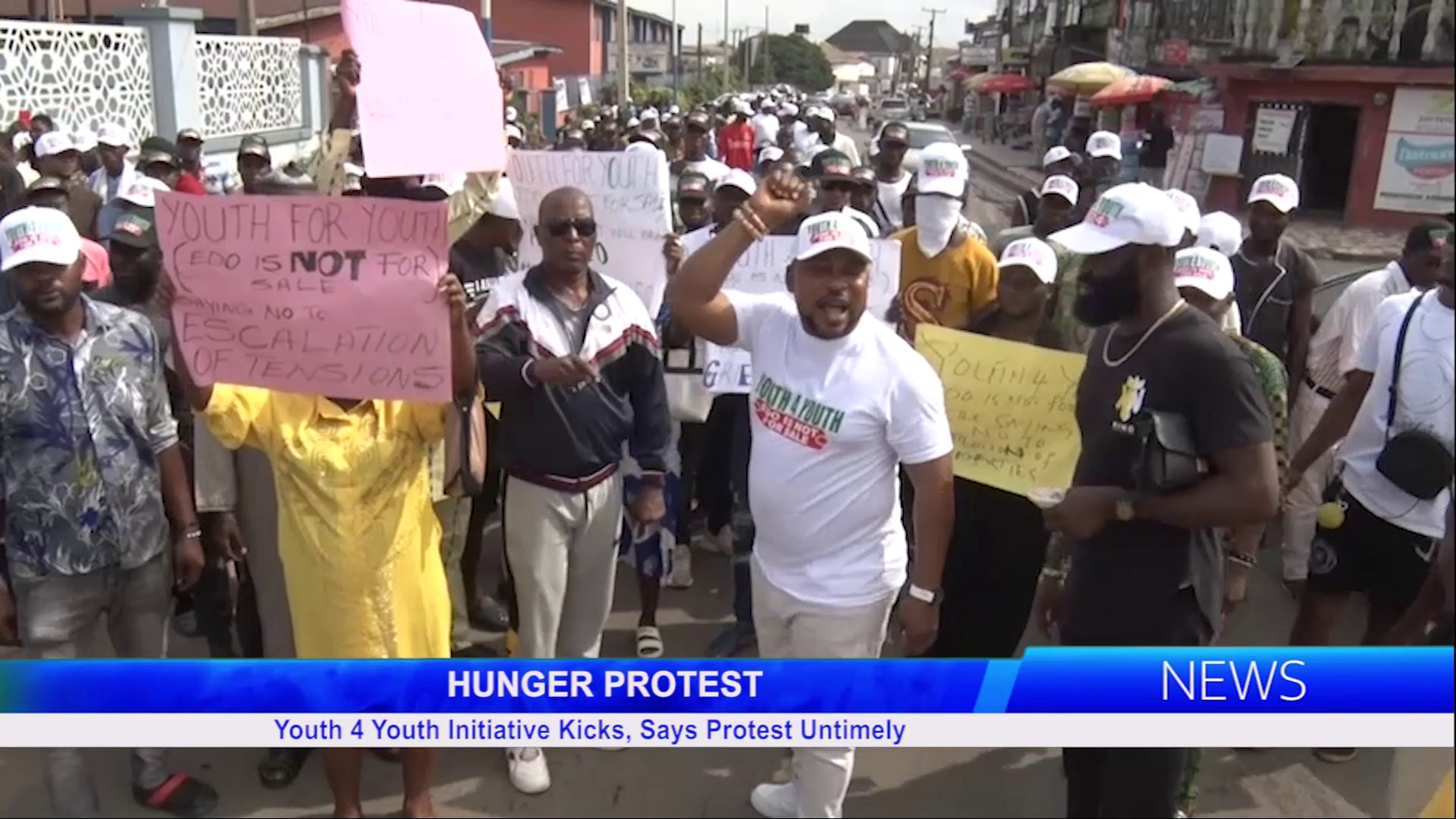 PLANNED NATIONWIDE HUNGER PROTEST: Youth For Youth Initiative Kicks, Says Protest Untimely