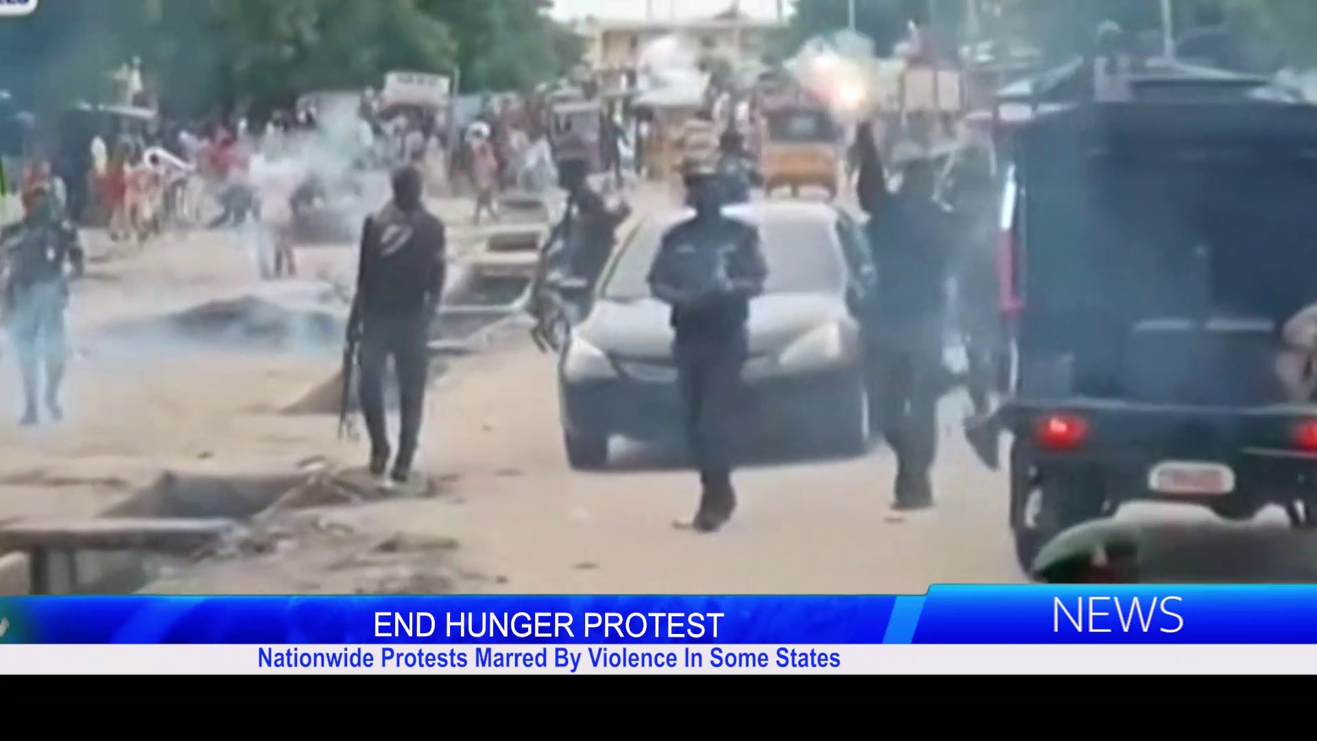 End Hunger Protest: Nationwide Protests Marred By Violence In Some States