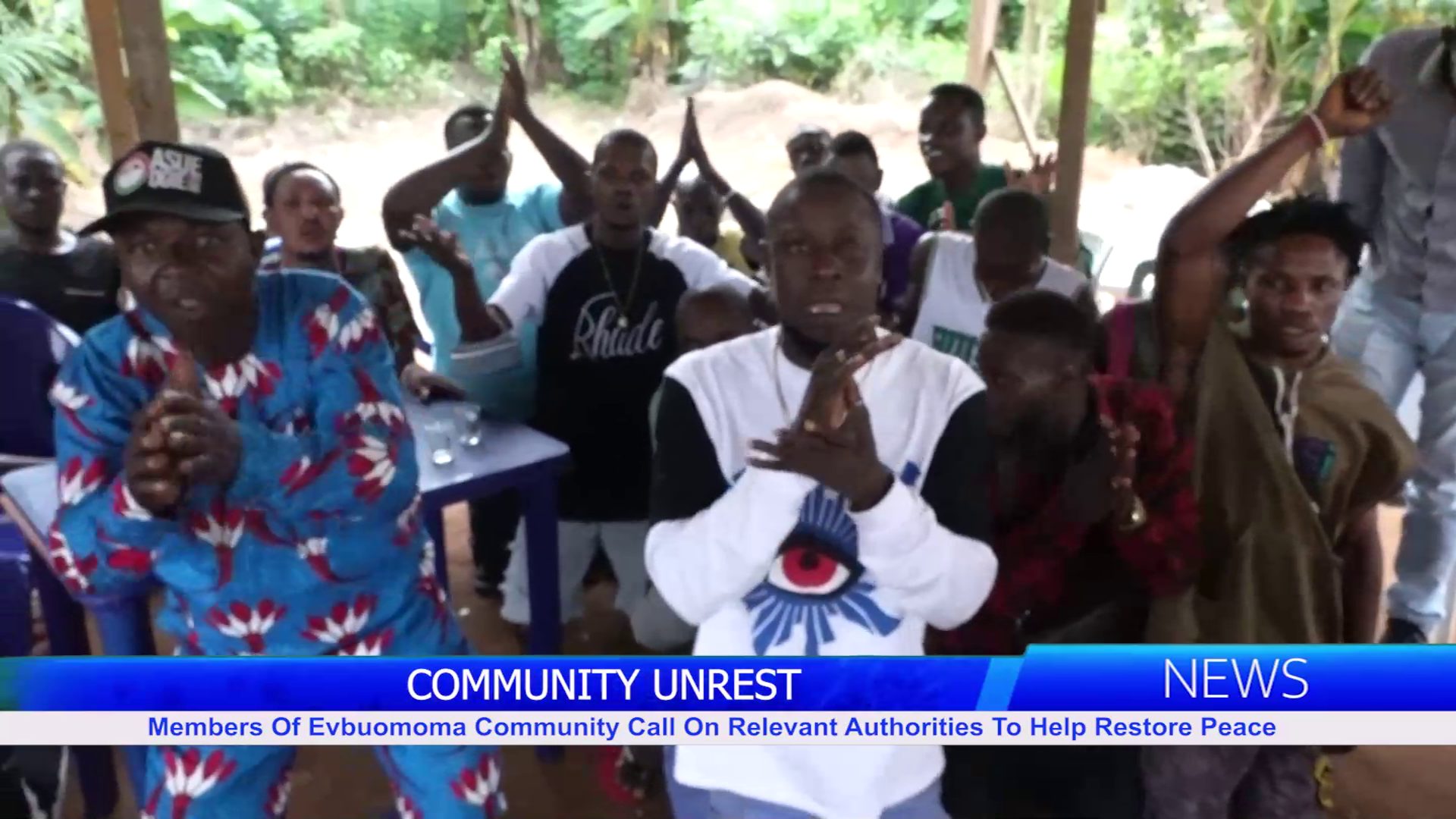 Members Of Evbuomoma Community Call On Relevant Authorities To Help Restore Peace