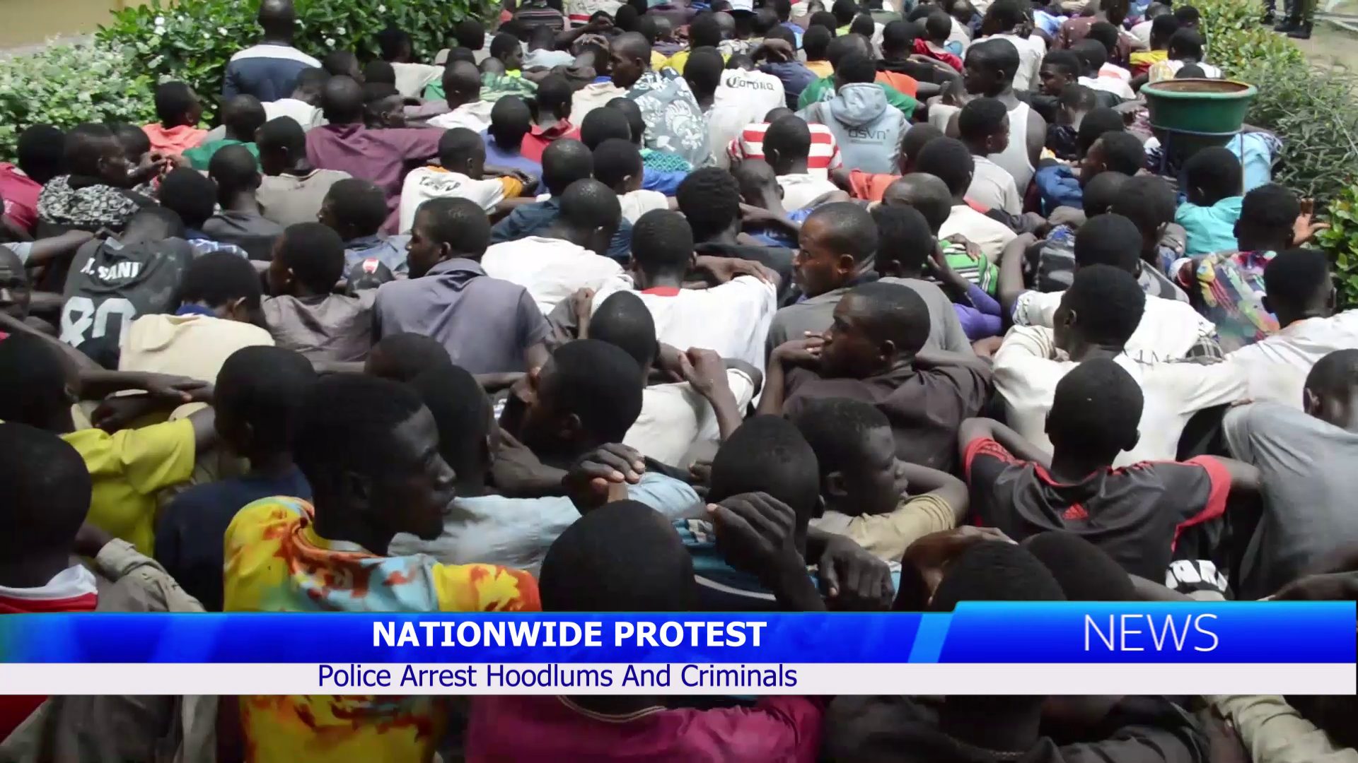 Nationwide Protest: Police Arrest Hoodlums And Criminals