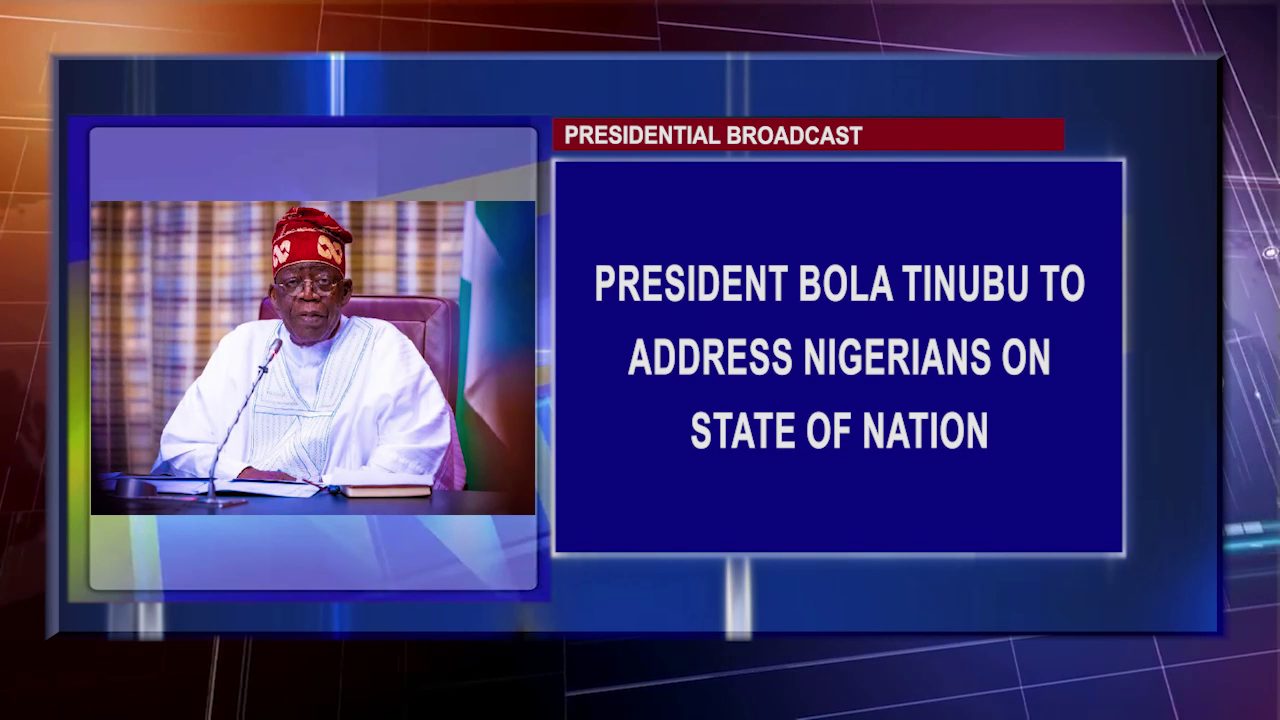 President Bola Tinubu To Address Niigerians On State Of Nation