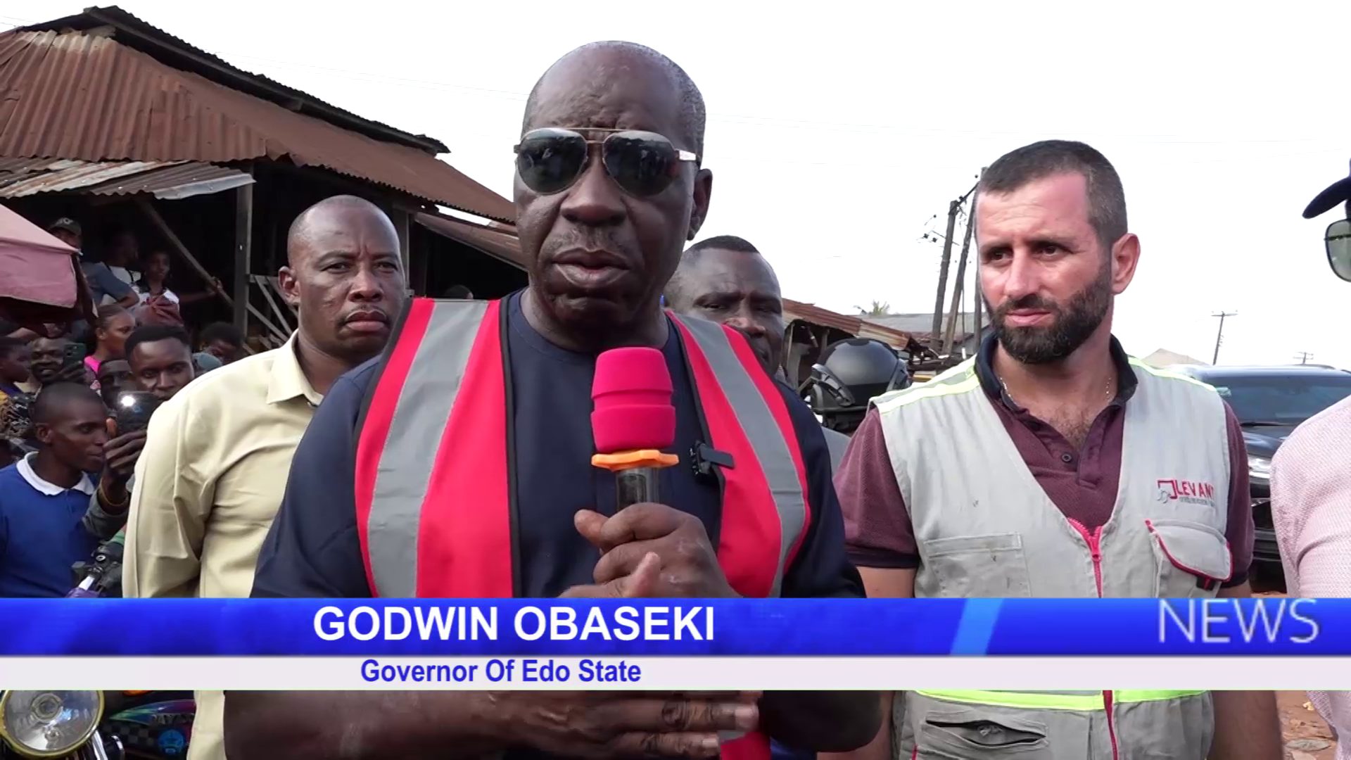 Gov. Obaseki Inspects Uwelu And Power Line Drainage Projects