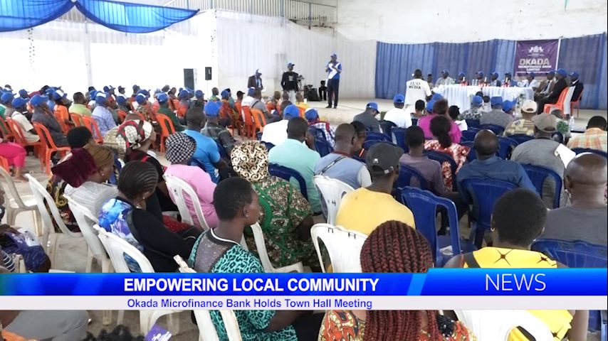 Okada Microfinance Bank Holds Town Hall Meeting