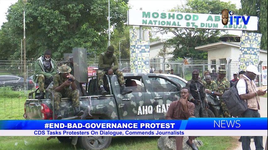 End-Bad-Governance Protest: CDS Tasks Protesters On Dialogue, Commends Journalists