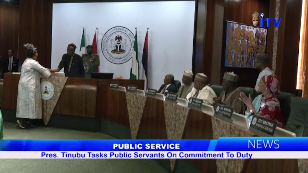 Public Service: Pres. Tinubu Tasks Public Servants On Commitment To Duty