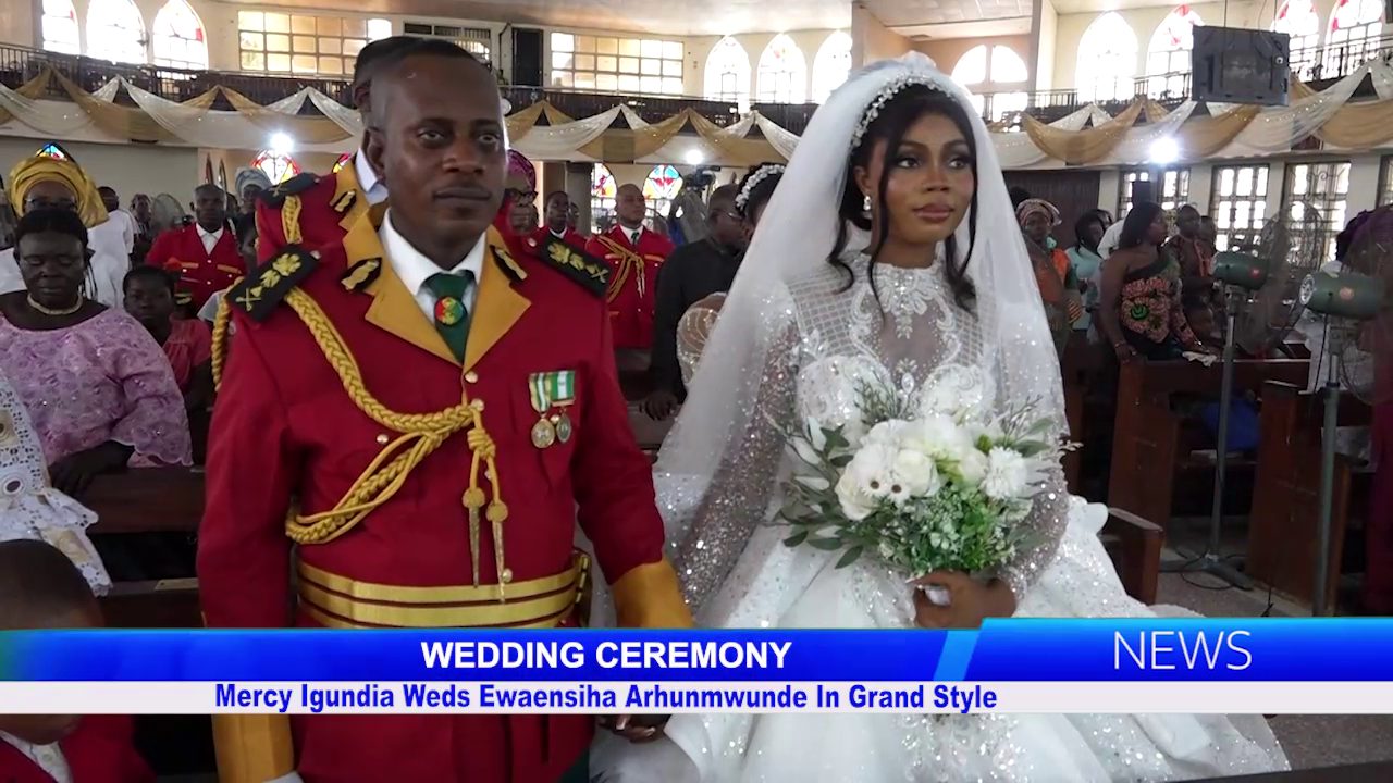 Mercy Igundia Weds Ewaensiha Arhunmwunde In Grand Style