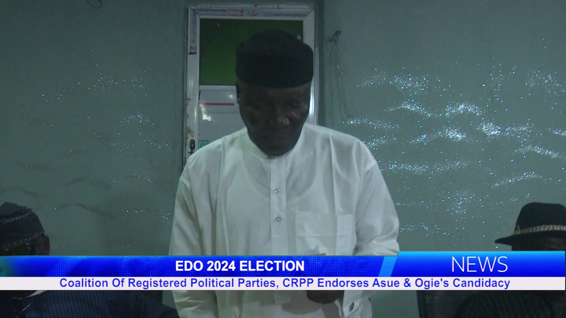 Edo 2024 Election: Coalition Of Registered Political Parties, CRPP Endorses Asue & Ogie Candidacy