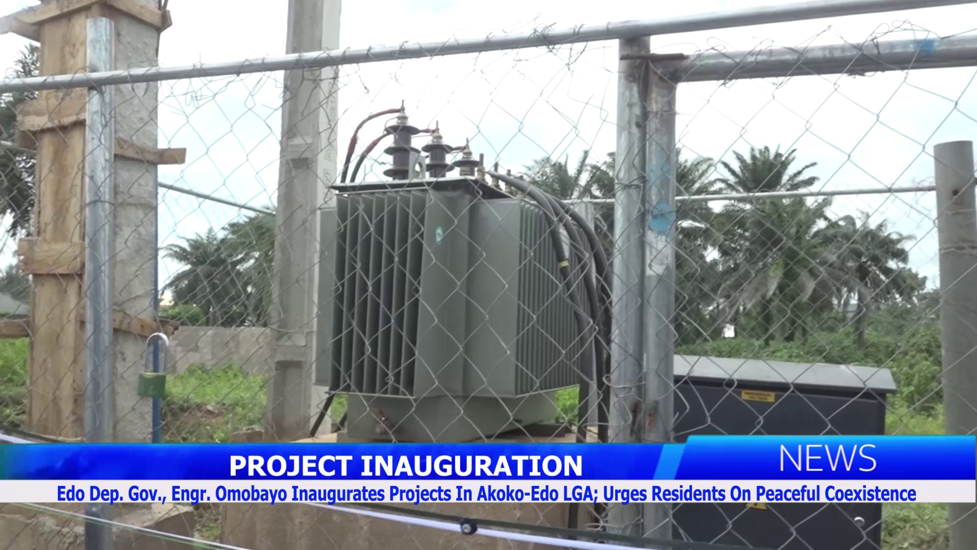 Edo Dep. Gov., Engr. Omobayo Inaugurates Projects In Akoko-Edo LGA; Urges Residents On Peaceful Coexistence