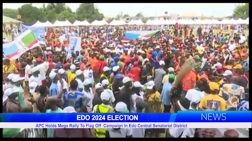 APC Holds Mega Rally To Flag Off Campaign In Edo Central Senatorial District