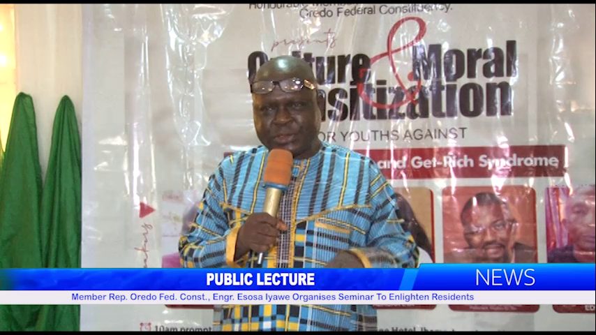 Member Rep. Oredo Fed. Const., Engr. Esosa Iyawe Organizes Seminar To Enlighten Residents