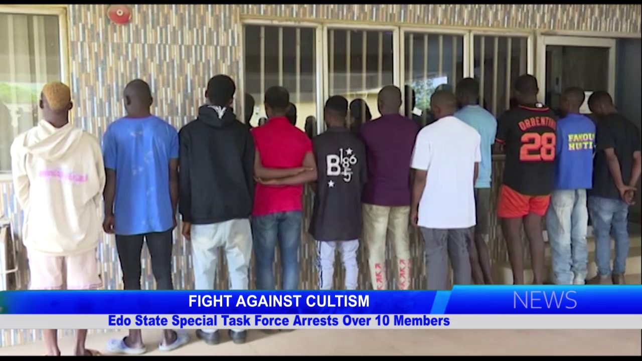 Fight Against Cultism: Edo State Special Task Force Arrests Over 10 Members