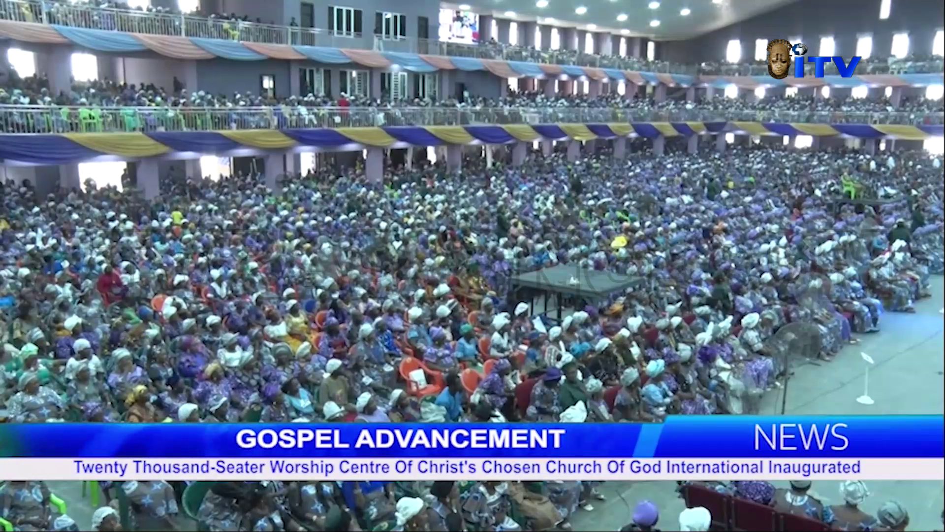 Twenty Thousand-Seater Worship Centre Of Christ’s Chosen Church Of God International Inaugurated