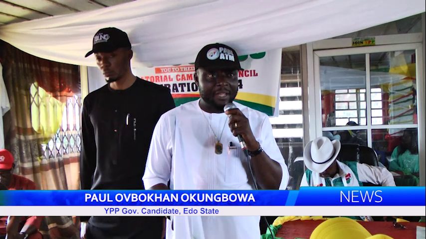 Edo 2024 Election: YPP Inaugurates Gubernatorial Campaign Council