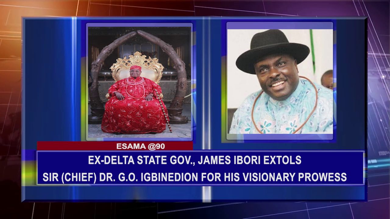 Ex-Delta State Gov., James Ibori Extols Sir (Chief) Dr. G.O. Igbinedion For His Visionary Prowess