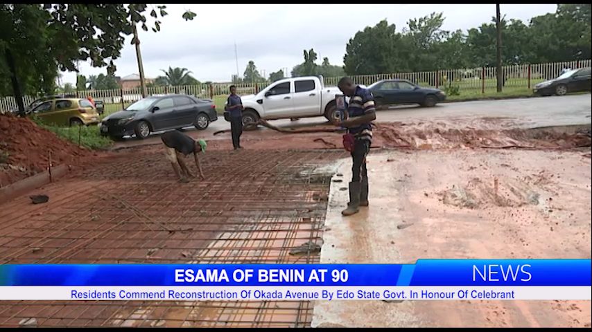 Residents Commend Reconstruction Of Okada Avenue By Edo State Govt. In Honour Of Celebrant