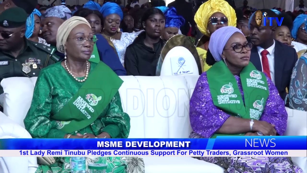 MSME Development: 1st Lady Remi Tinubu Pledges Continuous Support For Petty Traders, Grassroot Women