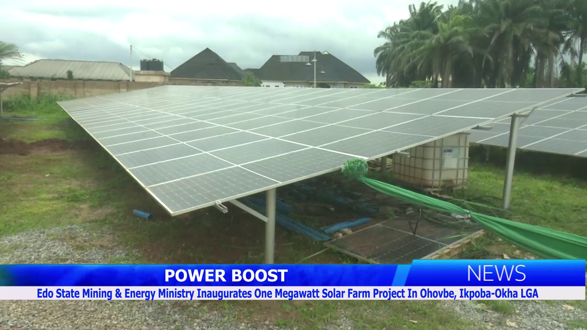 Edo State Mining & Energy Ministry Inaugurates One Megawatt Solar Farm Project In Ohovbe, Ikpoba-Okha LGA