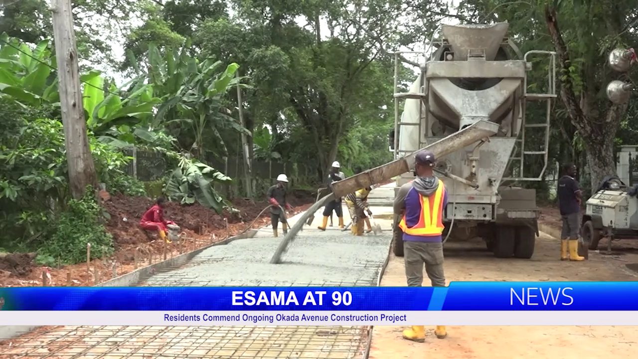 Residents Commend Ongoing Okada Avenue Construction Project In Honour Of Esama @90