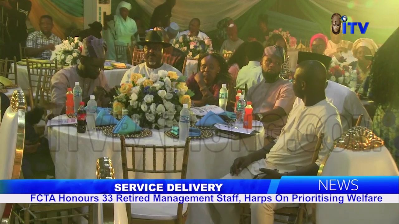 Service Delivery: FCTA Honours 33 Retired Management Staff, Harps On Prioritizing Welfare