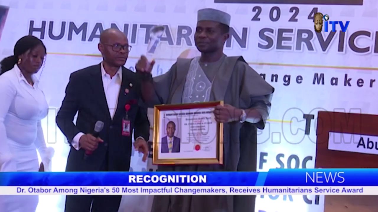 Dr. Otabor Among Nigerian’s 50most Impactful Changemakers, Receives Humanitarian Service Award