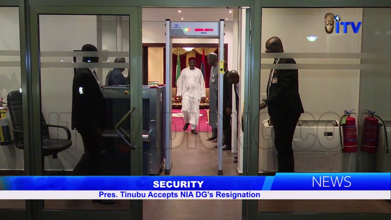 Security: Pres. Tinubu Accepts NIA DG’s Resignation