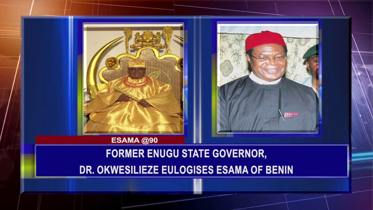 Former Enugu State Governor, Dr. Okwesilieze Eulogises Esama Of Benin