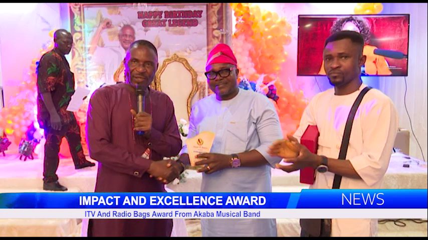 ITV And Radio Bags Award From Akaba Musical Band