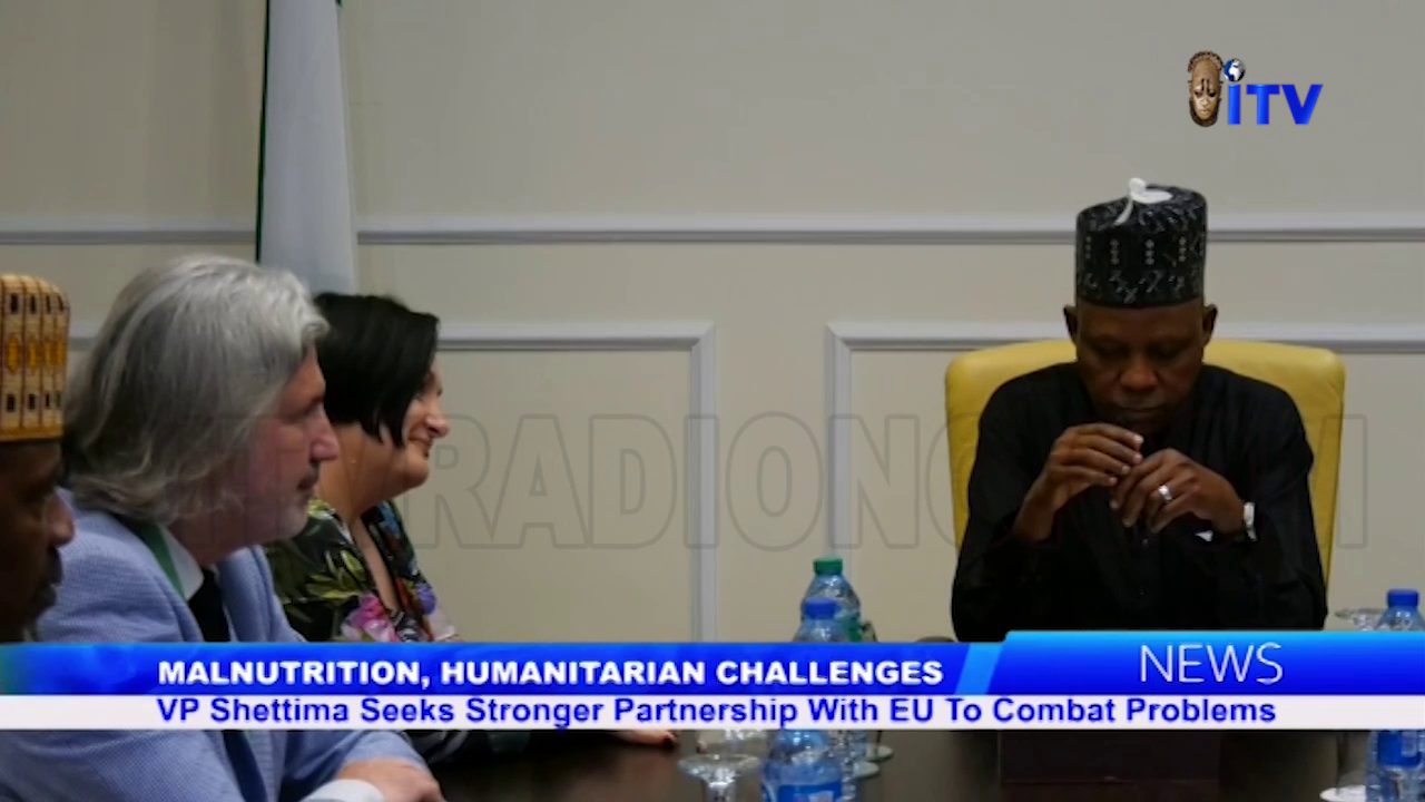 Malnutrition Challenges: VP Shettima Seeks Stronger Partnership With EU To Combat Problems