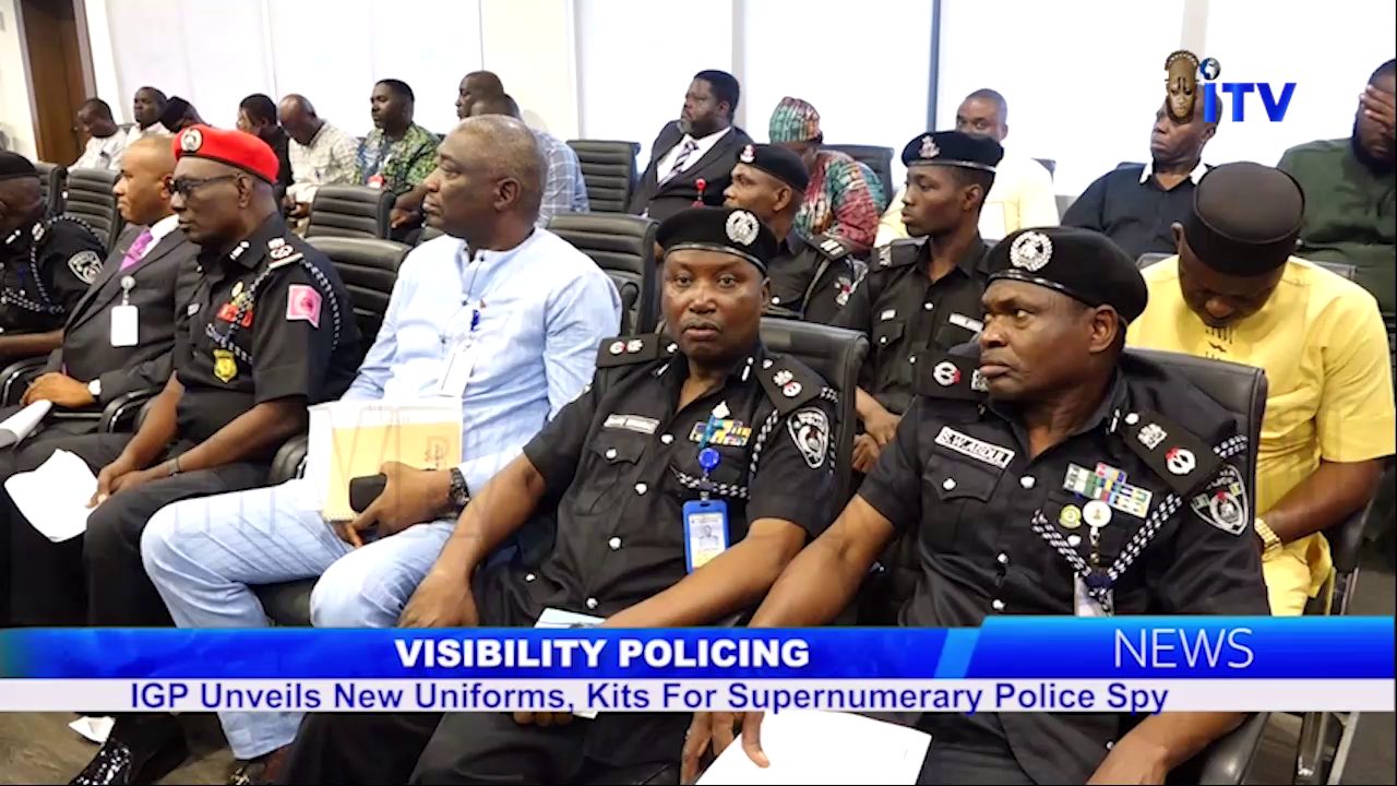 Visibility Policing: IGP Unveils New Uniforms, Kits For Supernumerary Police Spy