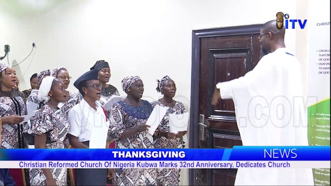 Thanksgiving: Christian Reformed Church Of Nigeria Kubwa Marks 32nd Anniversary, Dedicates Church