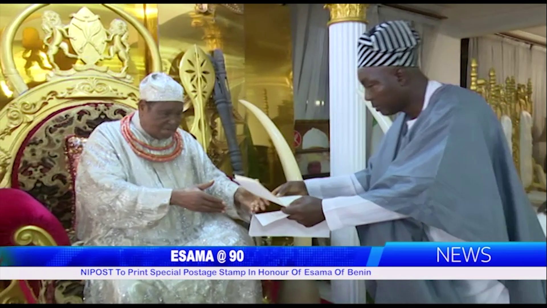 NIPOST To Print Special Postage Stamp In Honour Of Esama Of Benin