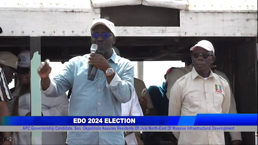 APC Governorship Candidate, Sen. Okpebholo Assures Residents Of Ovia North-East Of Massive Infrastructural Development